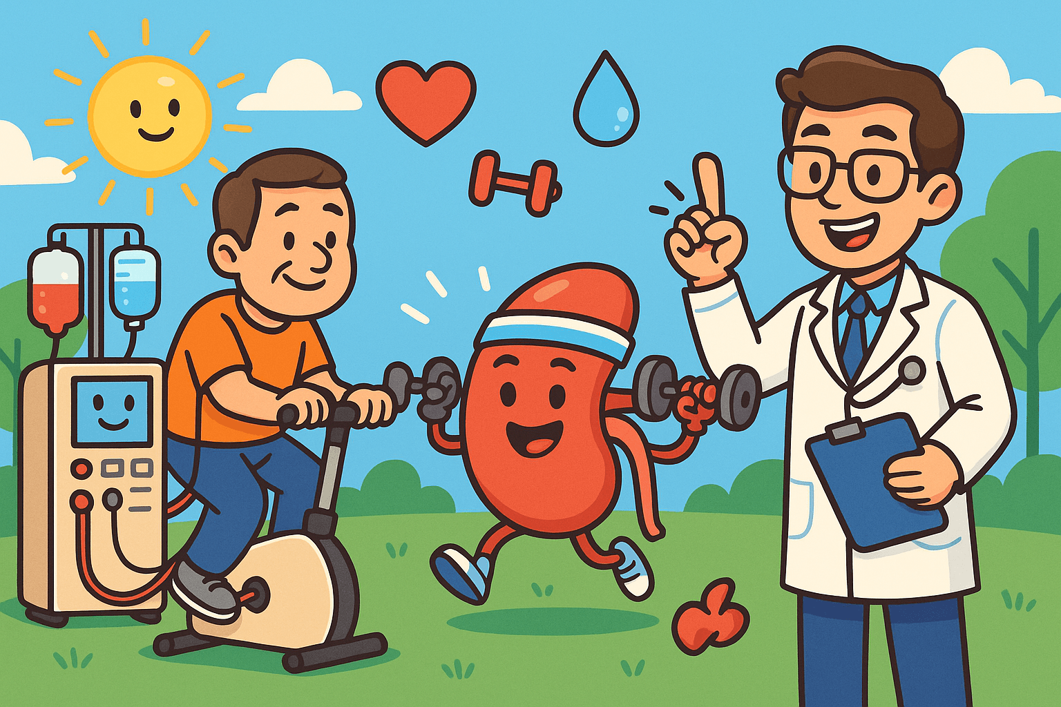 A Importância dos Exercícios Físicos na Sobrevida do Paciente Renal Crônico